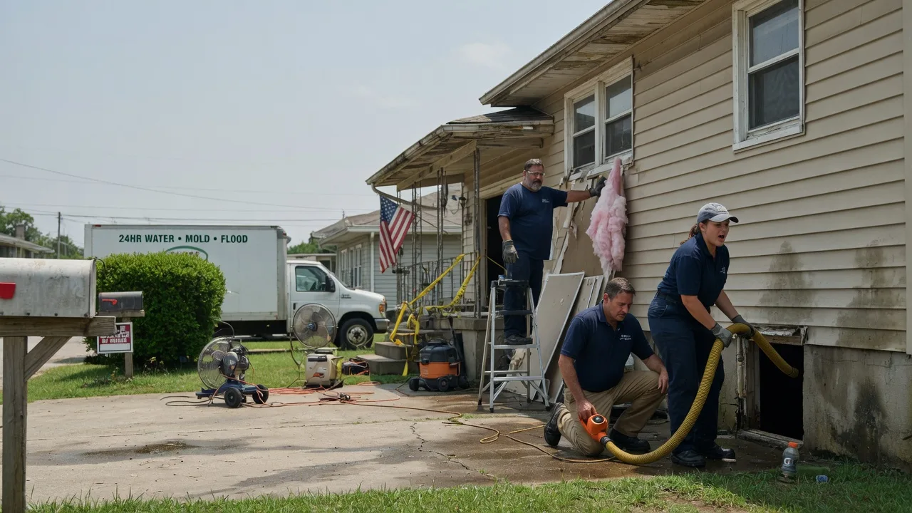 Water Damage Repair in Hilltop, WV near me